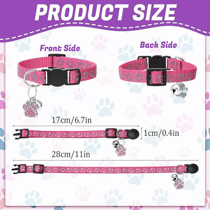 10Pcs Breakaway Cat Collars - Image 2
