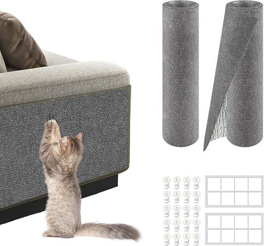 2Pack Total 78.7"x15.8" Cat Scratch Mat by ZLAFM