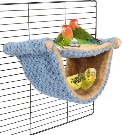 BWOGUE Winter Warm Bird Nest Bed Hanging Hammock Snuggle Hut Parrot House Tent by BWOGUEPetHome