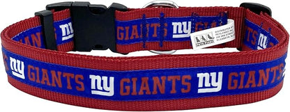 Pets First NFL New York Giants Licensed PET COLLAR, Extra Large - Image 2