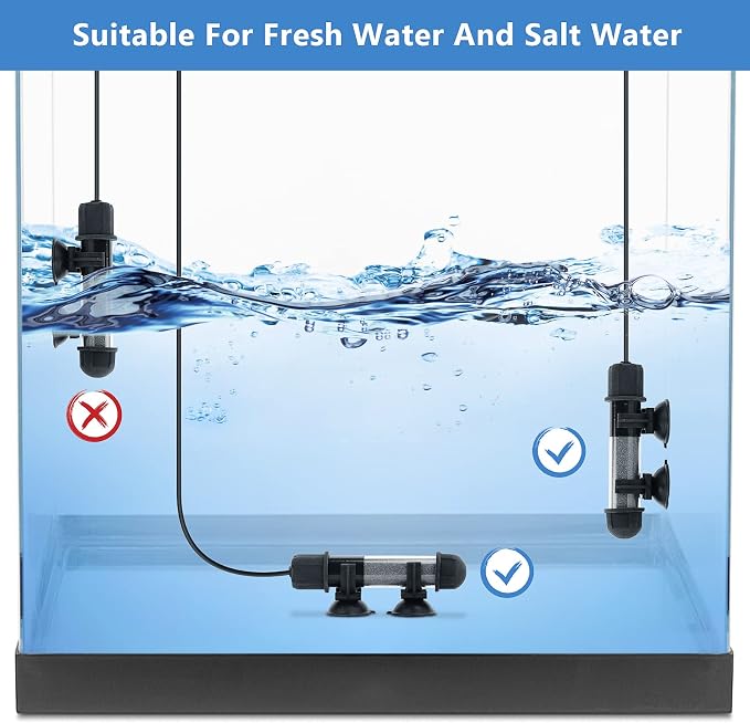 hygger Small Aquarium Betta Heater, Submersible Fish Tank Heater - Image 6