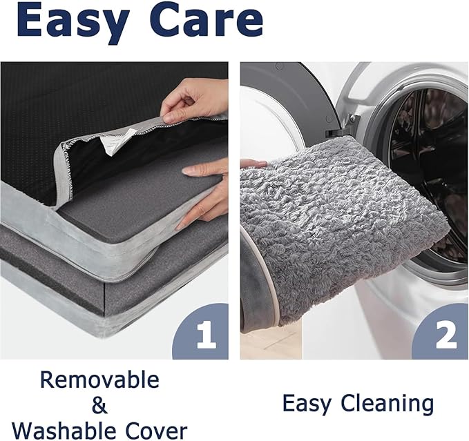 WESTERN HOME Large Dog Bed, Orthopedic Dog Beds - Image 7
