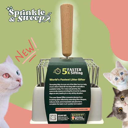 Sprinkle & Sweep Metal Cat Litter Scoop - Image 8