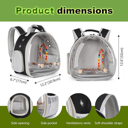 Portable Parrot Travel Cage Carrier - Image 2