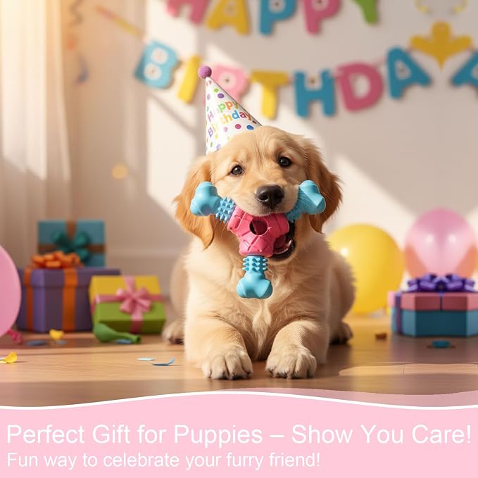 Puppy Chew Toys for Teething, Indestructible Dog Chew Toys for Aggressive - Image 7
