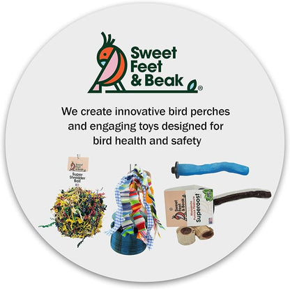 7” Super Shredder Ball Bird Toy - Image 7