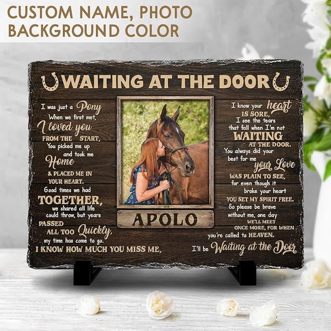 Custom Horse Memorial Stone - Image 2