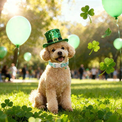 St Patricks Day Dog Collar for Large Dogs - Image 3