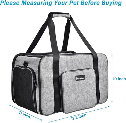 Petmolico Cat Carrier Soft-Sided Pet Bag - Image 5
