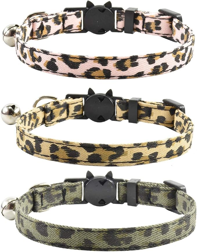 Breakaway Cat Collars with Bell, Durable & Safe Cute Kitten Collars Safety - Image 2