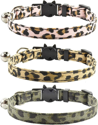 Breakaway Cat Collars with Bell, Durable & Safe Cute Kitten Collars Safety - Image 2