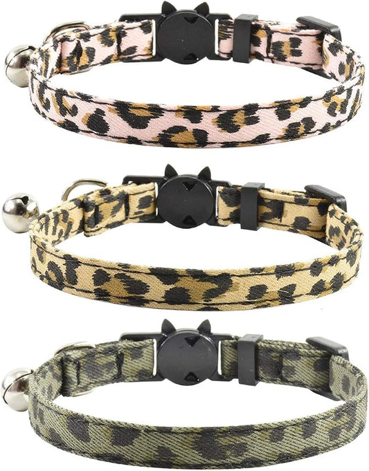 Breakaway Cat Collars with Bell, Durable & Safe Cute Kitten Collars Safety - Image 2