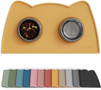 OHMO - Cat Food Mat, Silicone Pet Feeding Mat by OHMO