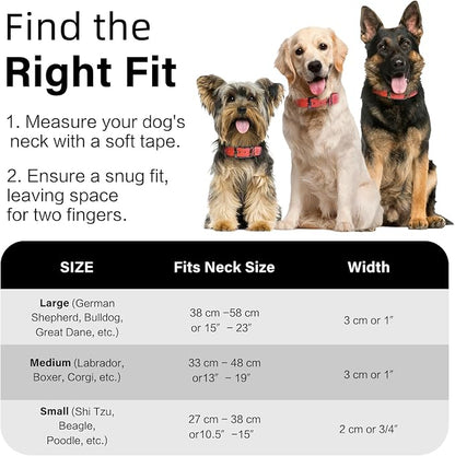 4.2FT Dog Collar and Leash Set, PVC Waterproof Adjustable Odor Proof Pet - Image 8