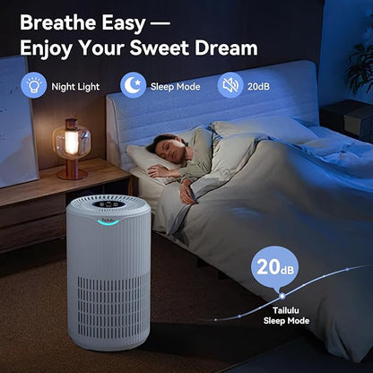Air Purifiers for Home Large Room Up to 1680 Ft², Tailulu H13 HEPA Air Filter - Image 6