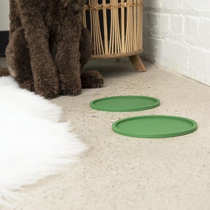 Waggo Habit Silicone Dog Placemat – Set of 2 Modern Heavyweight Silicone Dog - Image 4