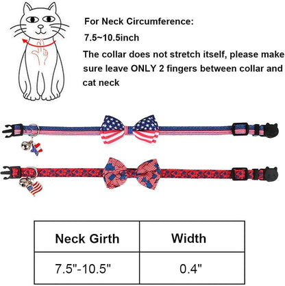 ADOGGYGO American Flag Cat Collars - Image 6
