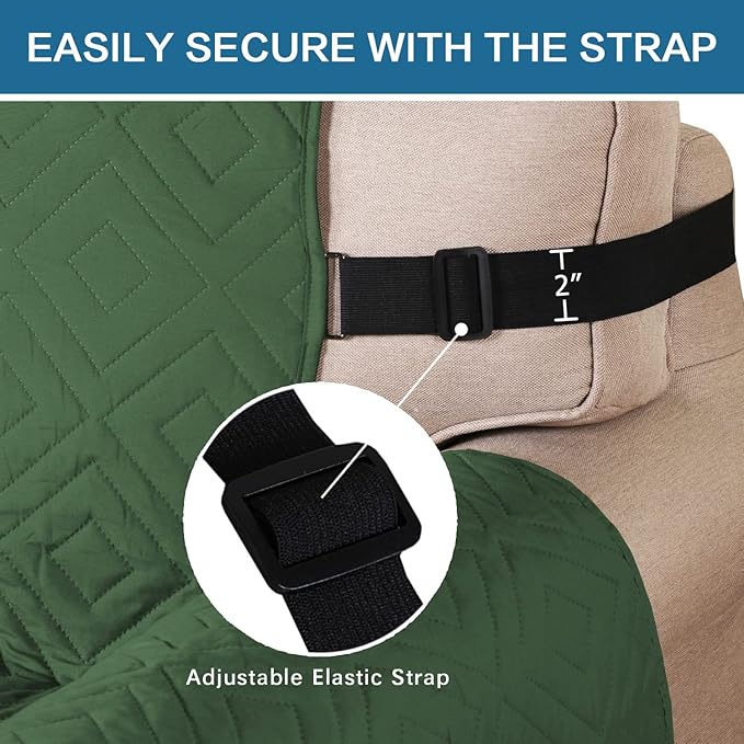H.VERSAILTEX Reversible Sofa Slipcover Furniture Protector Water Resistant 2 - Image 4