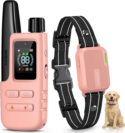 Jugbow Dog Shock Collar - 4500FT Dog Training Collar by FollowJugbowtoGetSurprise