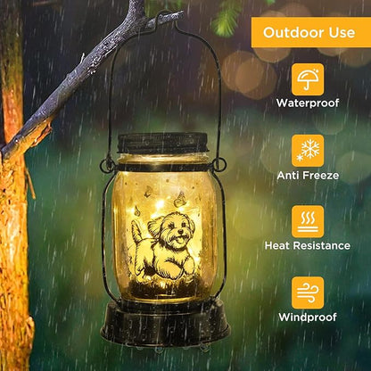 kyoryuger Maltese Dog Gifts for Women/Men Maltese Solar Lanterns Birthday Dog - Image 5
