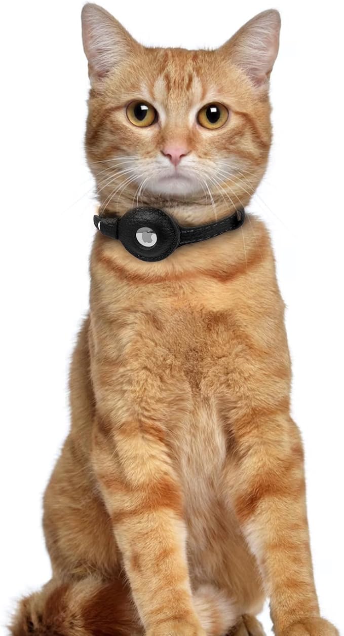 OOPSDOGGY Leather AirTag Cat Collar - Image 6