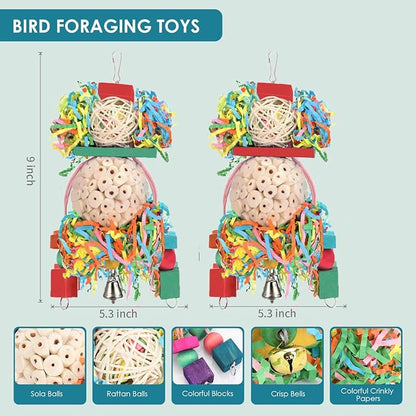 BBjinronjy Bird Toys, Love Birds, Budgie and Other Small Birds - Image 5