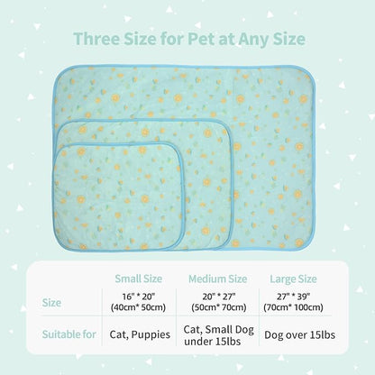 NWK Pet Cooling Mat -39’’ X 27’’ Ice Silk Cooling Mat - Image 4