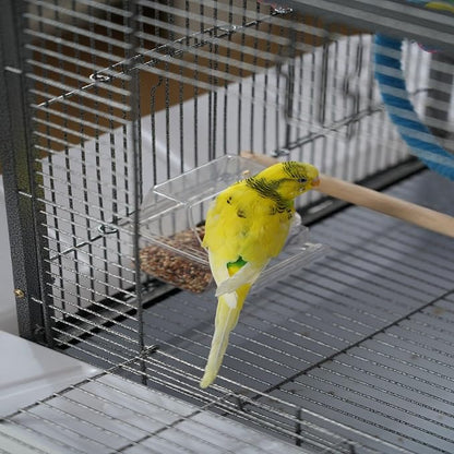 Metal Bird Cage 24 Inch High, Parrot Cage - Image 4
