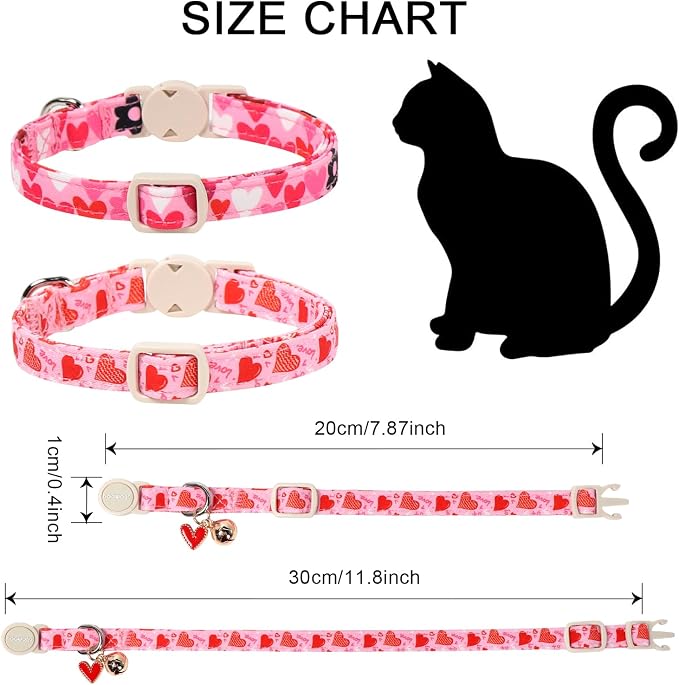 2 Pack Cat Collars Breakaway - Image 4