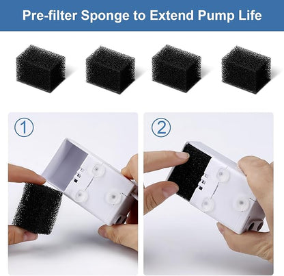 8 Pcs Cat Fountain Replacement Filters - Image 6