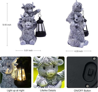 Goodeco 9.5 Inch Highland Cow - Image 2