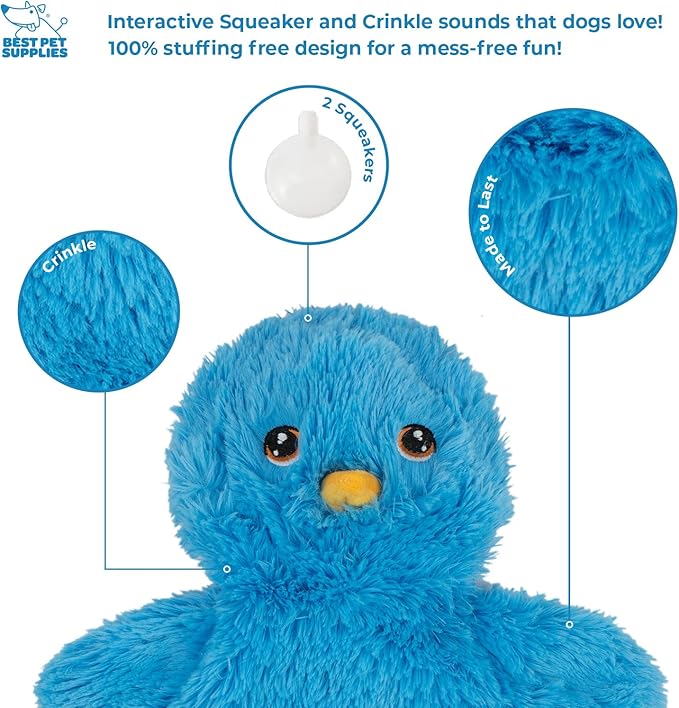 Best Pet Supplies Interactive Squeaky Dog Chew Toy, Ideal Dog Toys - Image 3