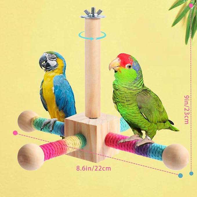 Kyouki Bird Perch Toy Parakeets Toy - Image 2