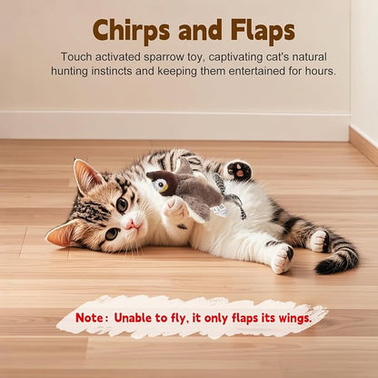 Chirping Bird Cat Toy - Image 2