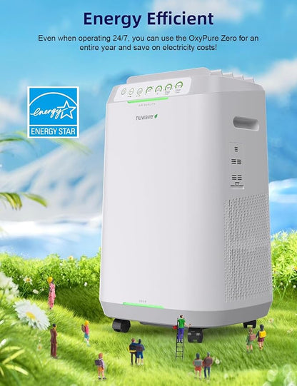 Nuwave OxyPure ZERO Smart Air Purifier, Large Area up to 2, 002 Sq Ft, Dual - Image 9