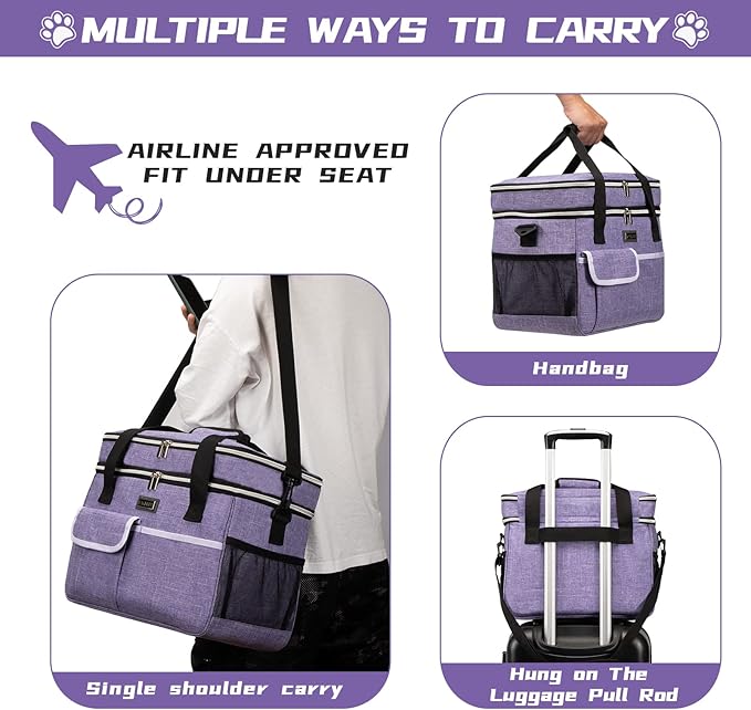 BAGLHER Dog Travel Bag for Supplies - Image 6