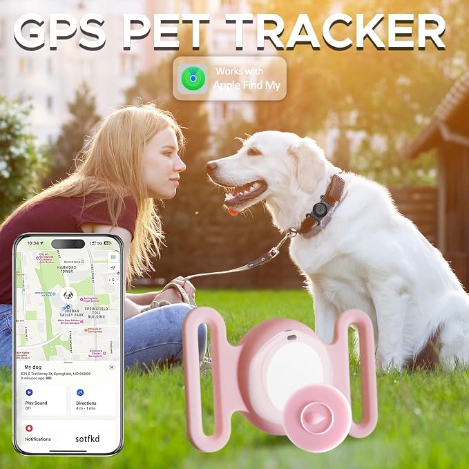 GPS Tracker for Dogs, Mini GPS Pet Tracker - Image 2