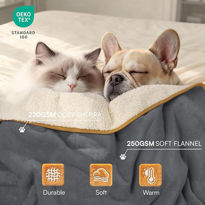 Luciphia Waterproof Pet Blanket, Liquid Pee Proof Dog Blanket - Image 3
