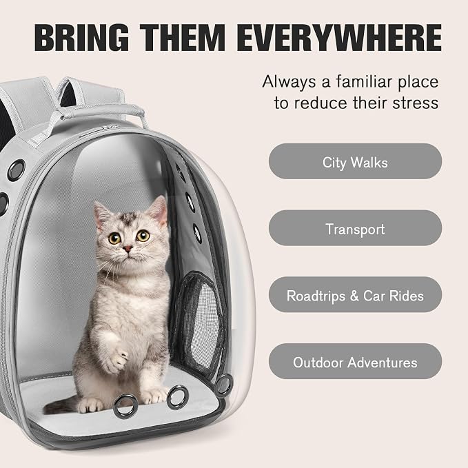 Cat Carrier Backpack, Pet Carrier Backpack Front Pack - Image 4