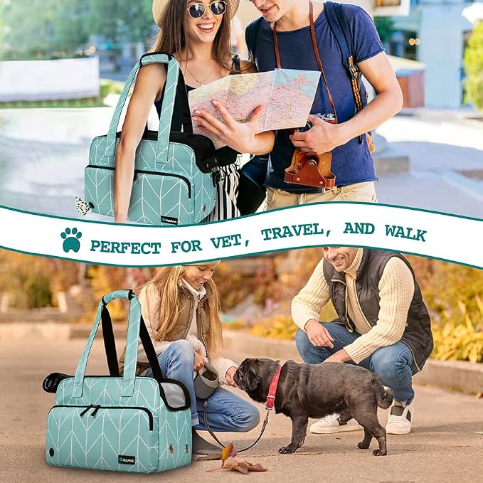 PetAmi Small Dog Purse Carrier, Soft-Sided Pet Carrier Bag - Image 7