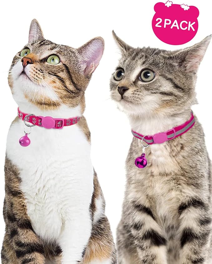 Taglory Reflective Cat Collar Breakaway - Image 2