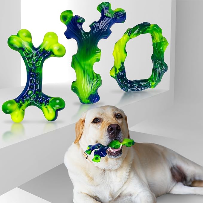 9-Pack Durable Dog Toys for Large Dogs: Durable Chew Toys for Large Breed - Image 7