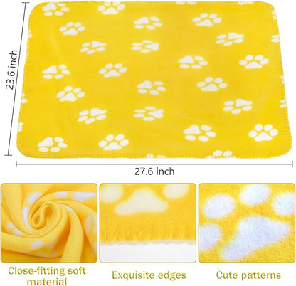 Yesland 20 Styles Dog Cat Fleece Blankets Puppy Blanket, 23.6 X 27.6 Inch Small - Image 3