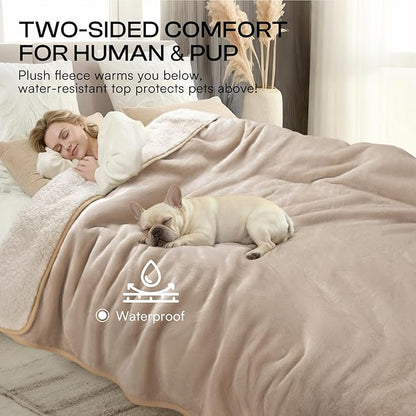 Luciphia Waterproof Pet Blanket, Liquid Pee Proof Dog Blanket - Image 5