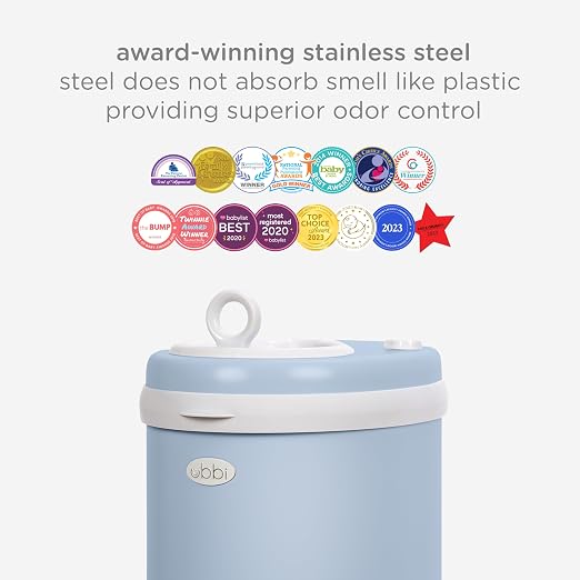 Ubbi Steel Diaper Pail, Odor Locking, No Special Bag Required, Award-Winning - Image 5