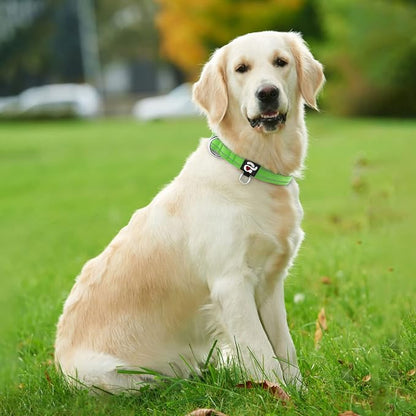 azuza Reflective Dog Collar, Soft Neoprene Padded Pet Collar - Image 5