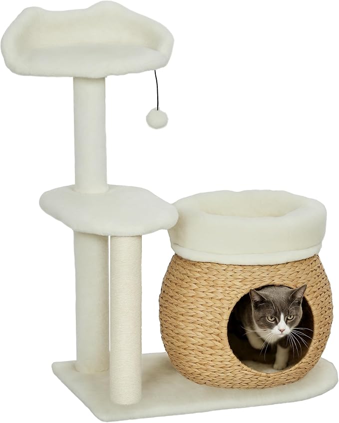 PawHut 31" Cat Tree, Cat Tower for Indoor Cats by PawHut