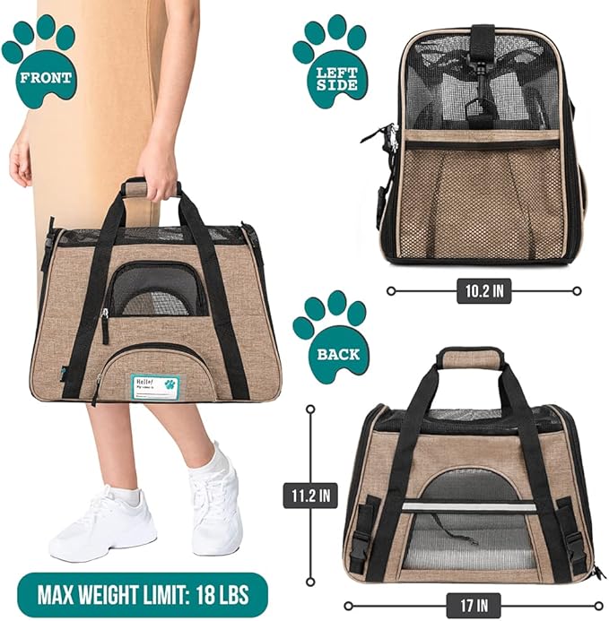 PetAmi Airline Approved Pet Carrier - Image 2