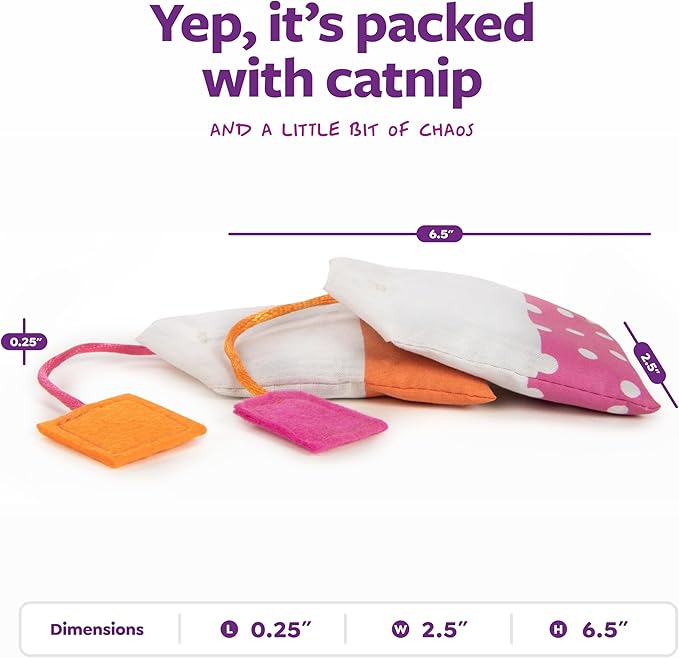 SmartyKat (2 Count Tea Teazers Catnip Cat Toys - Image 3