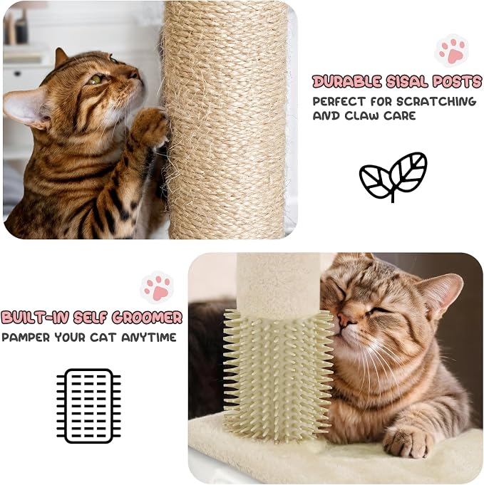 MoNiBloom 70 Inch Cat Tree Tower - Image 6